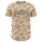Custom City Cream Black 3D Pattern Design International Coffee Day Authentic Baseball Jersey