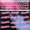 Custom Black Pink-Light Blue 3D Pattern Design Abstract Brush Stroke Authentic Baseball Jersey
