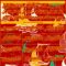 Custom Red Gold 3D Pattern Design Sailing Boats Authentic Baseball Jersey