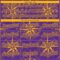 Custom Purple Gold 3D Pattern Design Navigation Compass Authentic Baseball Jersey