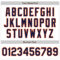 Custom White Navy-Orange 3D Pattern Design Curve Lines Authentic Baseball Jersey