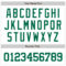 Custom White Kelly Green 3D Pattern Design Curve Lines Authentic Baseball Jersey