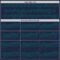 Custom Navy Teal 3D Pattern Design Curve Lines Authentic Baseball Jersey