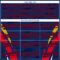 Custom Navy Red 3D Pattern Design Side Stripes Authentic Baseball Jersey