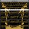 Custom Black Old Gold 3D Pattern Design Side Sharp Edges Authentic Baseball Jersey