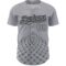 Custom Gray Black 3D Pattern Design Geometric Grid Authentic Baseball Jersey