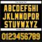 Custom Black Gold-White 3D Pattern Design Curve Solid Authentic Baseball Jersey