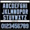 Custom Black Light Blue-White 3D Pattern Design Curve Solid Authentic Baseball Jersey