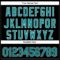 Custom Black Teal-White 3D Pattern Design Curve Solid Authentic Baseball Jersey