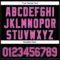 Custom Black Pink-Light Blue 3D Pattern Design Curve Solid Authentic Baseball Jersey