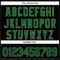 Custom Black Kelly Green-Old Gold 3D Pattern Design Curve Solid Authentic Baseball Jersey