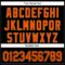 Custom Black Orange-Old Gold 3D Pattern Design Curve Solid Authentic Baseball Jersey