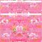 Custom Neon Pink Pink-White 3D Pattern Design Northeast China Big Flower Authentic Baseball Jersey