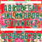 Custom Red Kelly Green-White 3D Pattern Design Northeast China Big Flower Authentic Baseball Jersey