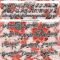 Custom Red Black-White 3D Pattern Design Northeast China Big Flower Authentic Baseball Jersey