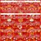 Custom Red White 3D Pattern Design Northeast China Big Flower Authentic Baseball Jersey