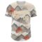Custom Vegas Gold White 3D Pattern Design Sun Rays Through Mountain Tops Authentic Baseball Jersey