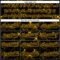 Custom Black Gold 3D Pattern Design Geometric Halftone Dots Authentic Baseball Jersey