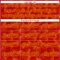 Custom Red Gold 3D Pattern Design Halftone Geometric Shapes Authentic Baseball Jersey