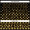 Custom Black Old Gold 3D Pattern Design Geometric Shapes Authentic Baseball Jersey