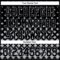 Custom Black Gray 3D Pattern Design Geometric Shapes Authentic Baseball Jersey
