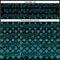 Custom Black Teal 3D Pattern Design Geometric Shapes Authentic Baseball Jersey