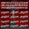 Custom Red White-Black 3D Pattern Design Religion Cross Jesus Christ Good Friday Authentic Baseball Jersey