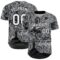 Custom Gray White-Black 3D Pattern Design Religion Cross Jesus Christ Good Friday Authentic Baseball Jersey