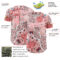Custom Medium Pink White 3D Pattern Design Cactus Festival Authentic Baseball Jersey