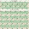 Custom Cream White-Grass Green 3D Pattern Design Animal Deer Authentic Baseball Jersey
