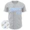Custom Gray Light Blue-White 3D Pattern Design Animal Bear Surfing Authentic Baseball Jersey