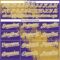 Custom Old Gold Purple-White 3D Pattern Design Abstract Brush Stroke Authentic Baseball Jersey