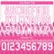 Custom White Pink 3D Pattern Design Lines Authentic Baseball Jersey