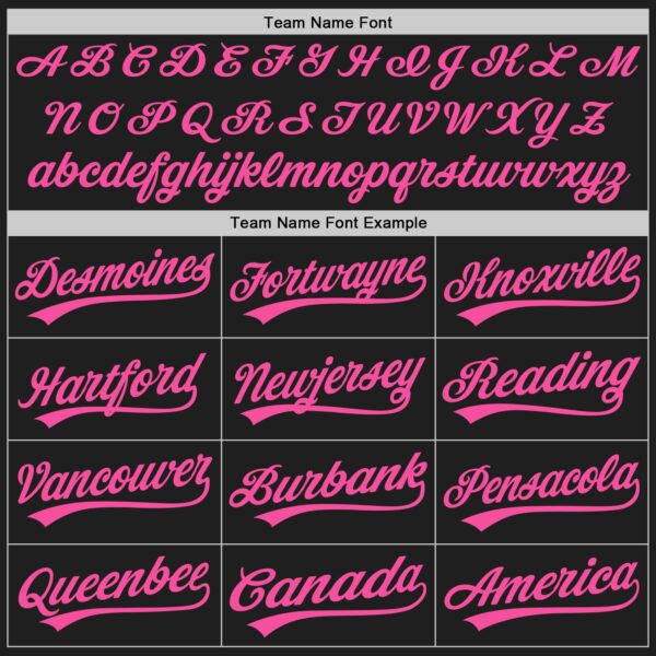 Custom Black Pink-Aqua 3D Pattern Design Abstract Network Authentic Baseball Jersey