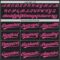Custom Black Pink-Aqua 3D Pattern Design Abstract Network Authentic Baseball Jersey