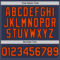 Custom Navy Orange-Black 3D Pattern Design Abstract Splatter Texture Authentic Baseball Jersey