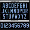 Custom Black Light Blue-Purple 3D Pattern Design Geometric Shapes Authentic Baseball Jersey