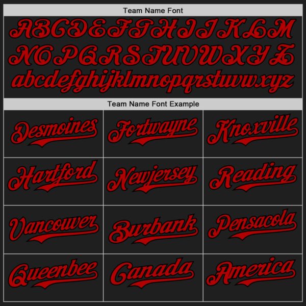 Custom Black Red-Gold 3D Pattern Design Confetti Authentic Baseball Jersey