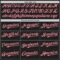 Custom Black Medium Pink 3D Pattern Design Confetti Authentic Baseball Jersey
