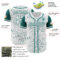 Custom White Teal 3D Pattern Design Abstract Splatter Ink Authentic Baseball Jersey