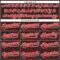 Custom Black Red-White 3D Pattern Design Abstract Tiger And Zebra Authentic Baseball Jersey