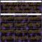 Custom Black Purple-Old Gold 3D Pattern Design Halftone Dots Authentic Baseball Jersey