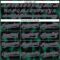 Custom Black Kelly Green-Pink 3D Pattern Design Halftone Dots Authentic Baseball Jersey