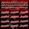 Custom Black Red-White 3D Pattern Design Lightning Authentic Baseball Jersey