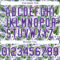 Custom White Purple 3D Pattern Design Tropical Monstera Authentic Baseball Jersey