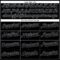 Custom Black Gray 3D Pattern Design Diagonal Stripes Authentic Baseball Jersey