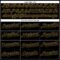 Custom Black Old Gold 3D Pattern Design Diagonal Stripes Authentic Baseball Jersey