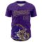 3DPattern4992-1 Custom Purple Dark Purple-Old Gold 3D Pattern Design Football Helmet And Ball Authentic Baseball Jersey