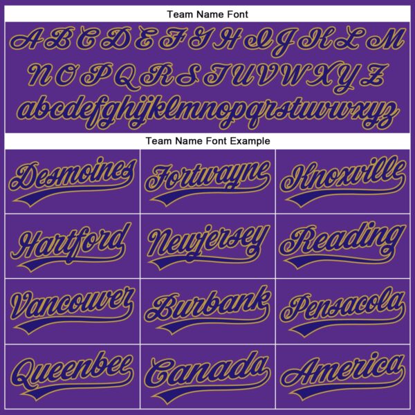 3DPattern4992-3 Custom Purple Dark Purple-Old Gold 3D Pattern Design Football Helmet And Ball Authentic Baseball Jersey