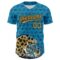 3DPattern4993-1 Custom Panther Blue Old Gold-Black 3D Pattern Design Football Jaguar Helmet And Ball Authentic Baseball Jersey